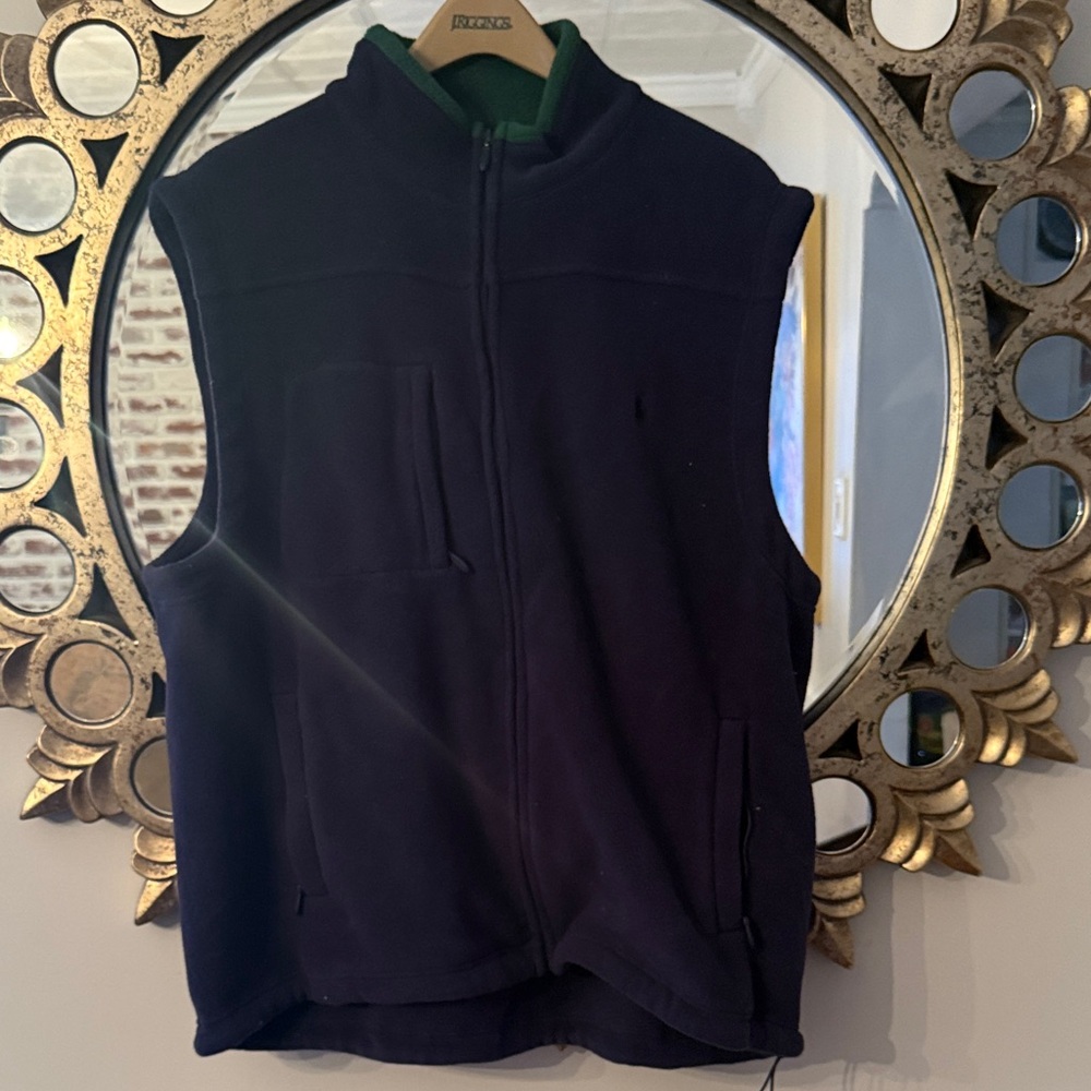 Polo Ralph Lauren Navy Fleece Vest